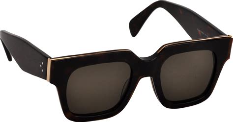 celine 41097|CELINE SUNGLASSES 41097/S Z06/70 DARK HAVANA .